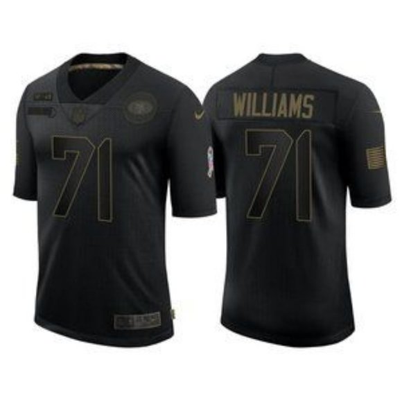 trent williams 49ers jersey